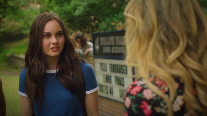 Jansport Backpack Used By Liana Liberato In Light As A Feather - Season