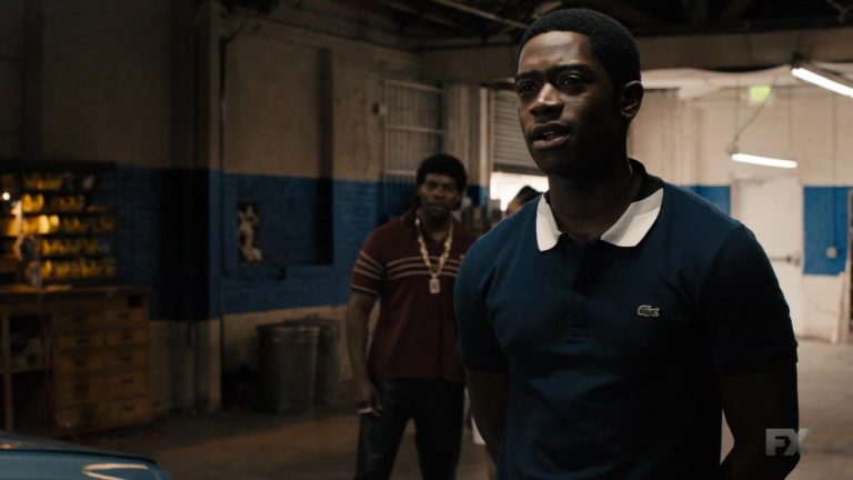 Lacoste Polo Shirt Worn By Damson Idris As Franklin Saint In Snowfall ...