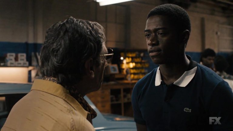 Lacoste Polo Shirt Worn By Damson Idris As Franklin Saint In Snowfall ...