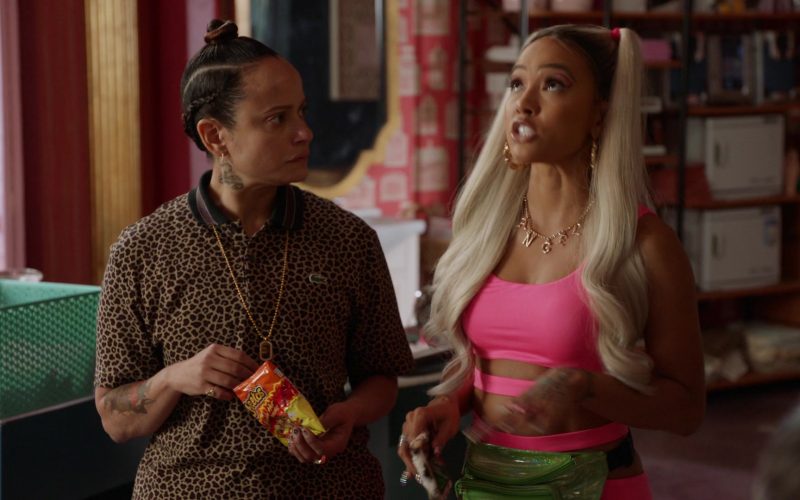 Lacoste Shirt Worn by Judy Reyes and Cheetos in Claws