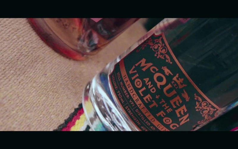 McQueen and the Violet Fog Gin Bottle in My Type by Saweetie