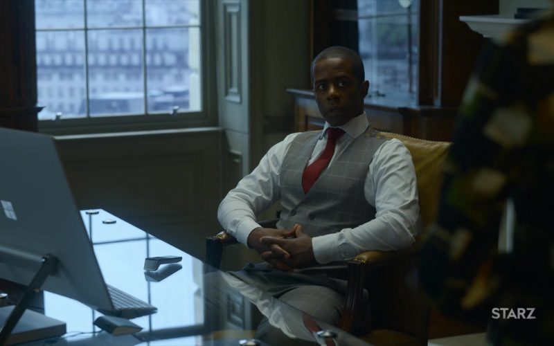 Microsoft Surface Studio Desktop Computer Used by Adrian Lester in The Rook (1)