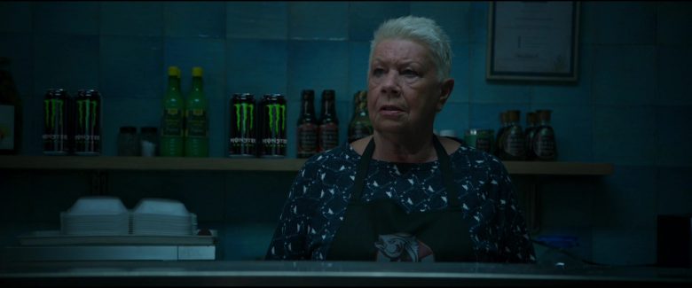 Laila Morse sitting at a table