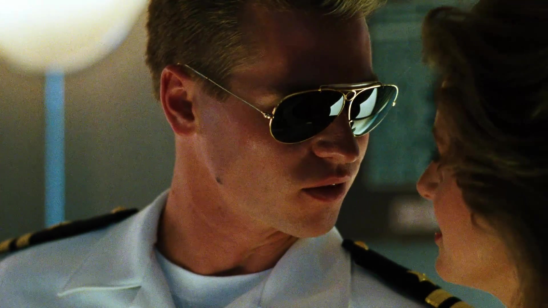 Ray-Ban Shooter 3138 Aviator Sunglasses Worn By Val Kilmer As Tom “Iceman”  Kazansky In Top Gun (1986)
