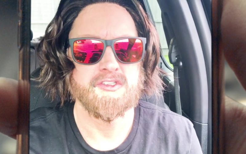 Ray-Ban Sunglasses Worn by Chris D'Elia in Homicide by Logic ft. Eminem (2019)