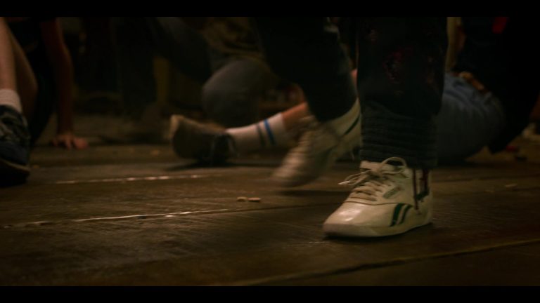 stranger things blazer on feet