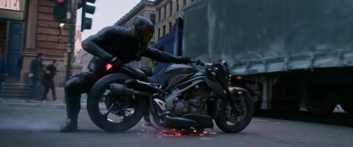 triumph bike in fast and furious hobbs and shaw