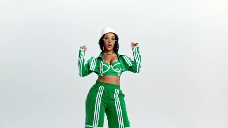 green adidas outfit