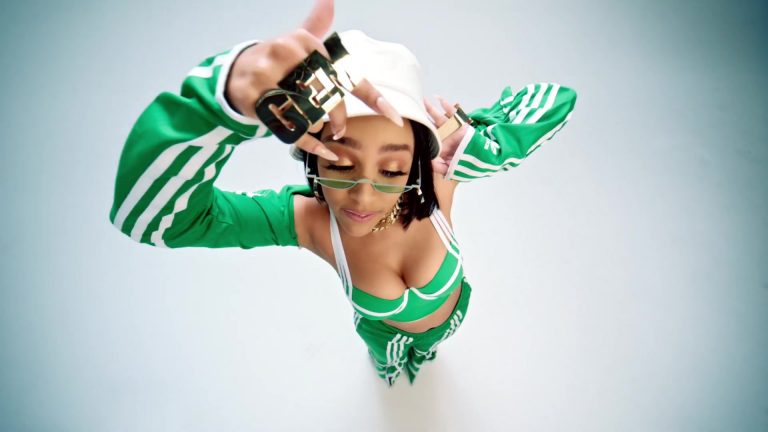 Adidas Green Outfit Worn By Doja Cat In Juicy (2019)