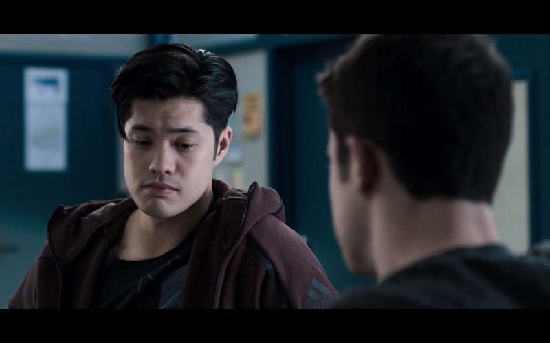 Adidas Hoodie Worn by Ross Butler as Zach in 13 Reasons Why
