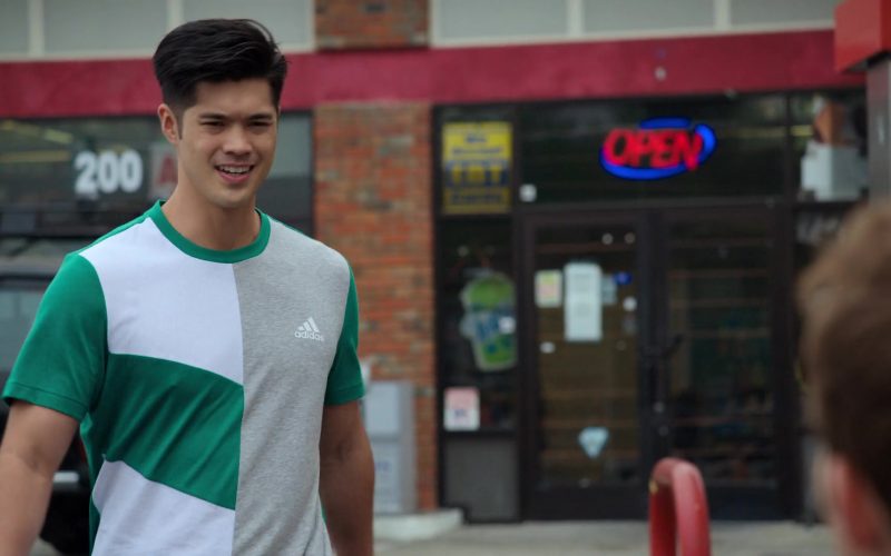 Adidas T-Shirt Worn by Ross Butler in 13 Reasons Why (1)