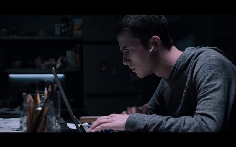 Apple AirPods Wireless Earbuds Used by Dylan Minnette in 13 Reasons Why
