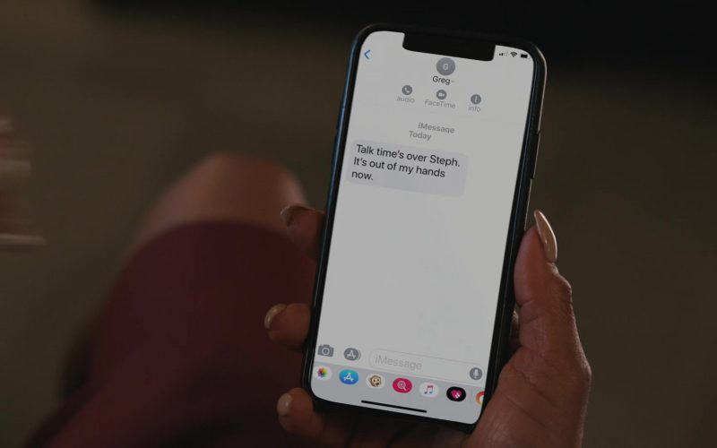 Apple iPhone Mobile Phone Used by Robin Givens in Ambitions