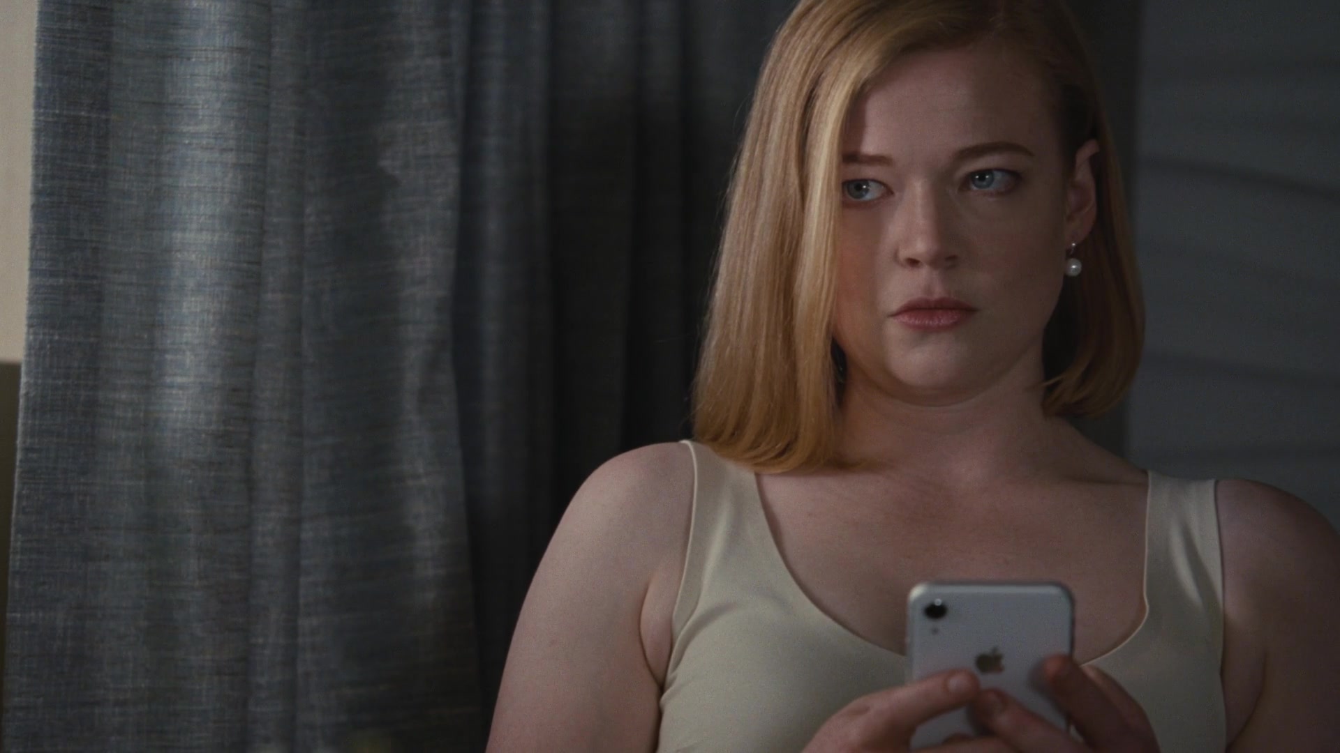 Apple iPhone Smartphone Used by Sarah Snook as Siobhan Roy in Succession - ...