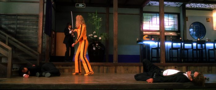 uma thurman kill bill shoes