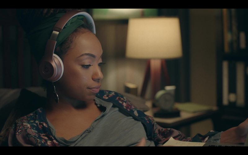 Beats Headphones Used by Logan Browning in Dear White People (1)