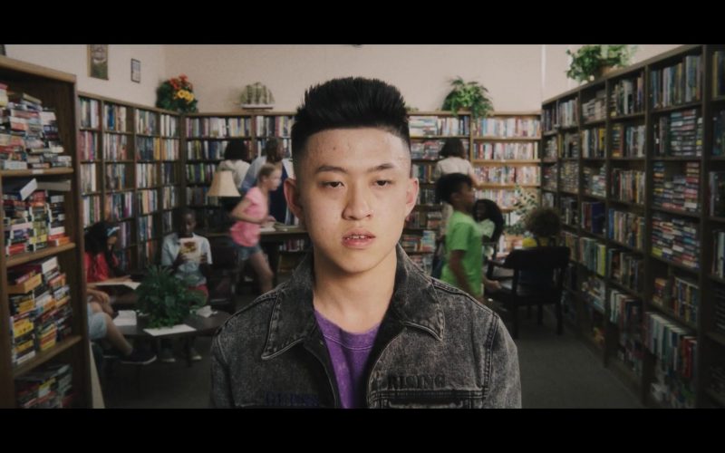 Guess Black Denim Jacket Worn by Rich Brian in 100 Degrees (1)