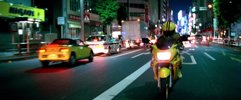 Kawasaki ZZR 250 Yellow Motorcycle Used By Uma Thurman As The Bride In ...