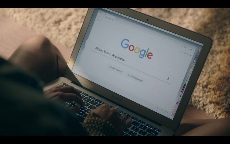 MacBook Air and Google WEB Search in Dear White People (1)