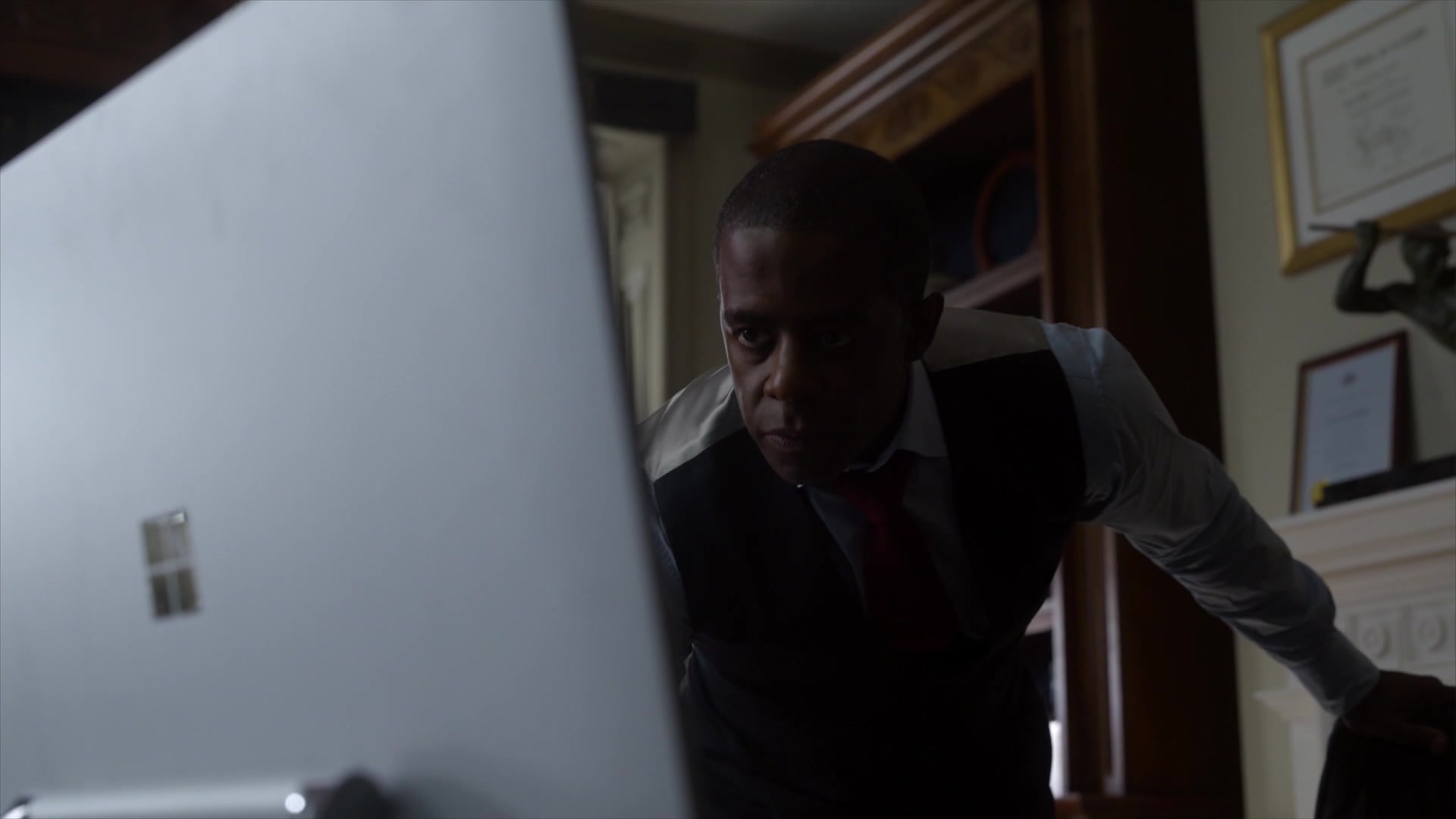 Microsoft Surface Studio All-In-One Computer Used By Adrian Lester In ...