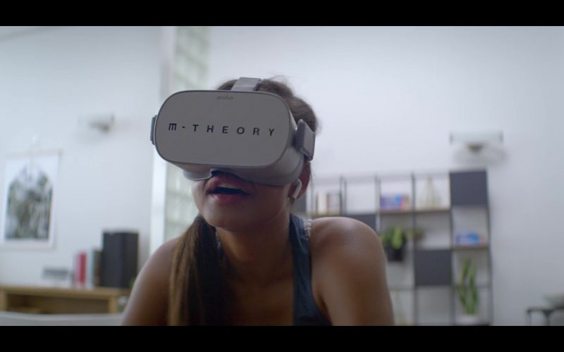 Oculus M Theory Virtual Reality Headset Used by Christina Milian in Falling Inn Love