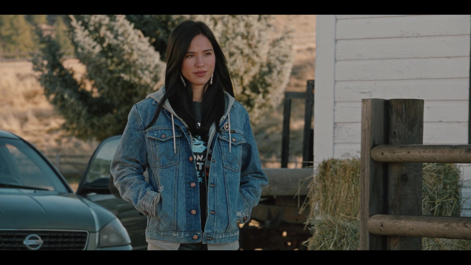 Wrangler Denim Jacket Worn By Kelsey Chow In Yellowstone - Season 2, Episod...