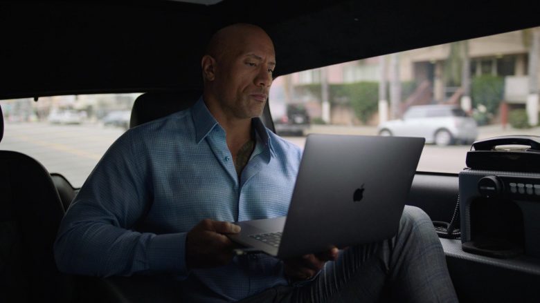 Apple MacBook Laptop Used by Dwayne Johnson as Spencer Strasmore in Ballers