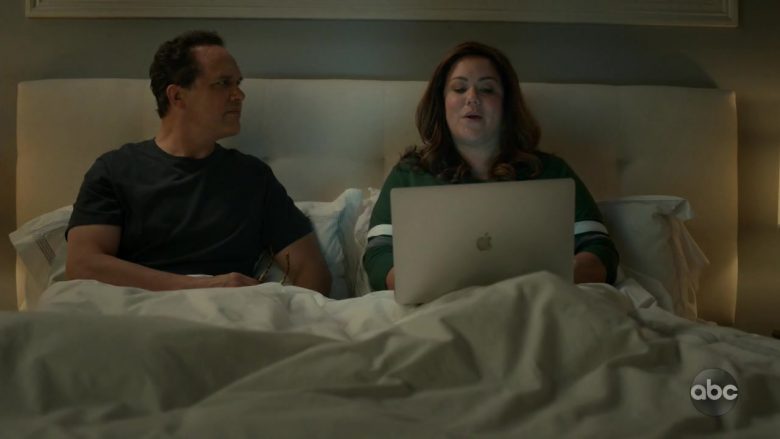Apple MacBook Used by Diedrich Bader & Katy Mixon in American Housewife (2)