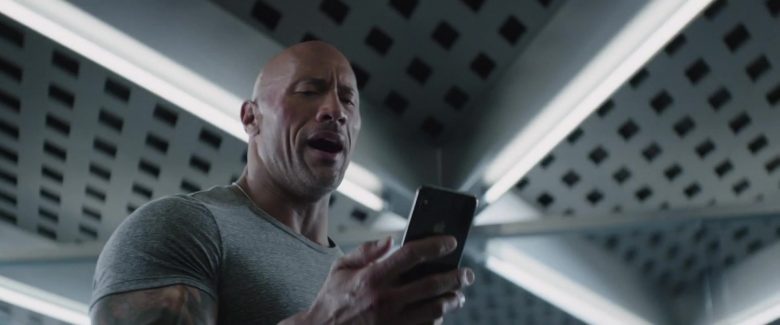 Apple iPhone Smartphone Used by Dwayne Johnson in Fast & Furious Presents Hobbs & Shaw