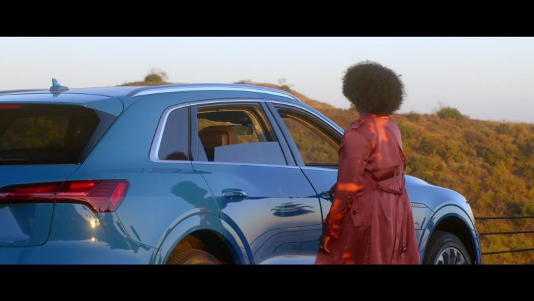 Audi E-tron Blue Car in Why Women Kill (4)