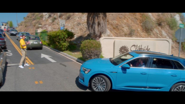 Audi E-tron Blue Car in Why Women Kill (5)