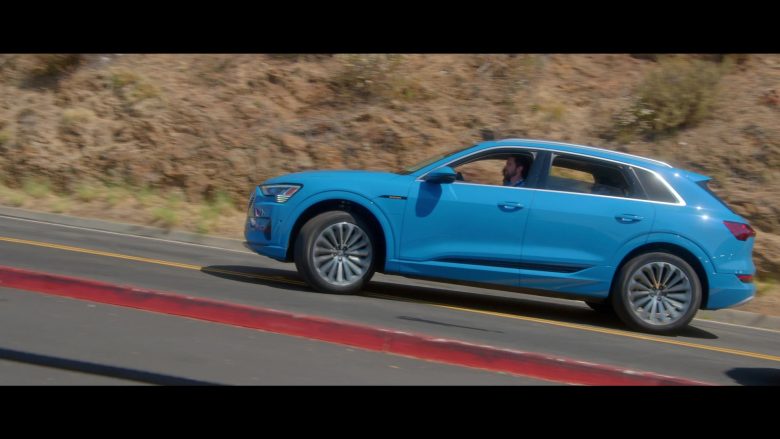 Audi E-tron Blue Car in Why Women Kill (7)