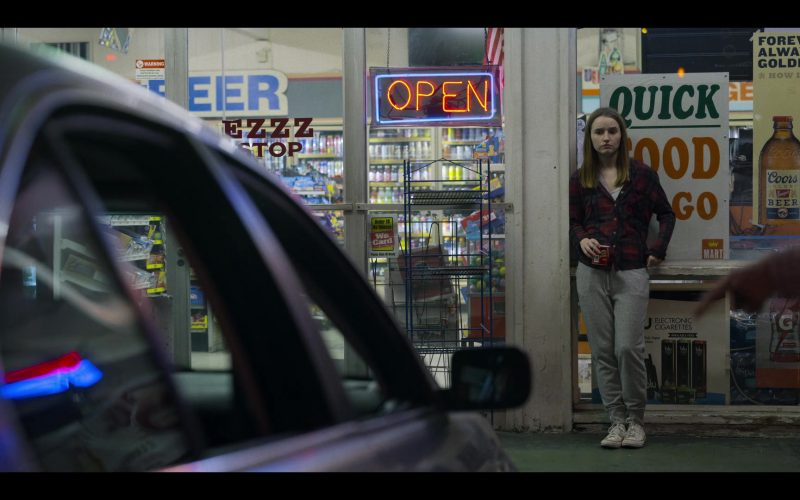 Coors Beer, Blu Electronic Cigarettes, Gatorade and Häagen-Dazs Posters in Unbelievable - Season 1, Episode 6 (2019)