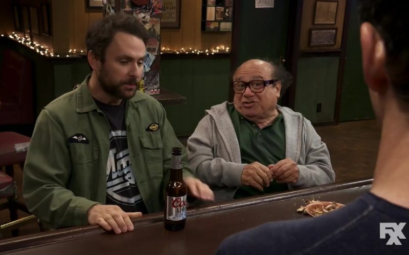 Coors Light Beer Enjoyed by Charlie Day as Charlie Kelly and Danny DeVito as Frank Reynolds ( (3)