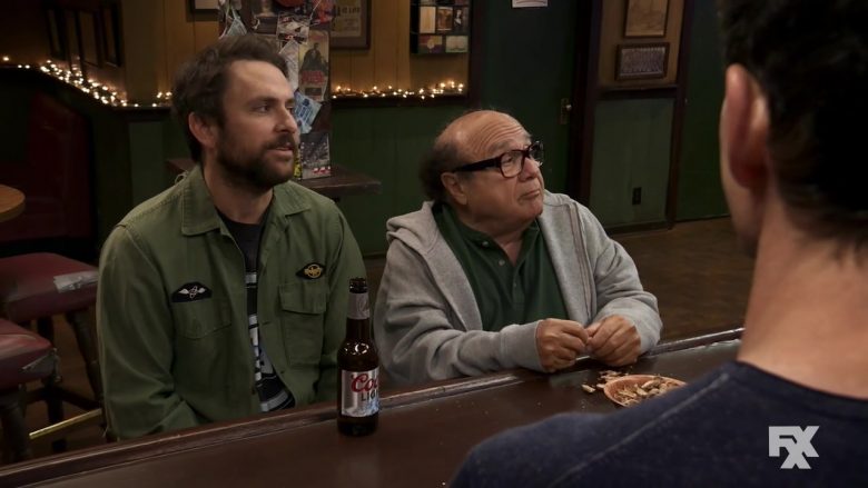 Coors Light Beer Enjoyed by Charlie Day as Charlie Kelly and Danny DeVito as Frank Reynolds ( (5)
