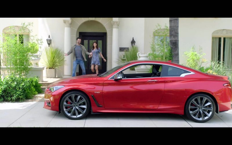 Infiniti Q60 S 3.0T Red Car in Why Women Kill