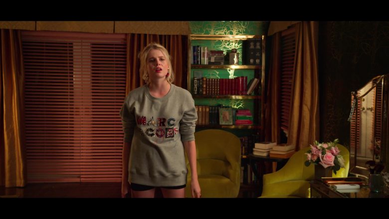 Marc Jacobs Sweatshirt Worn by Lucy Boynton as Astrid Sloan in The Politician (3)