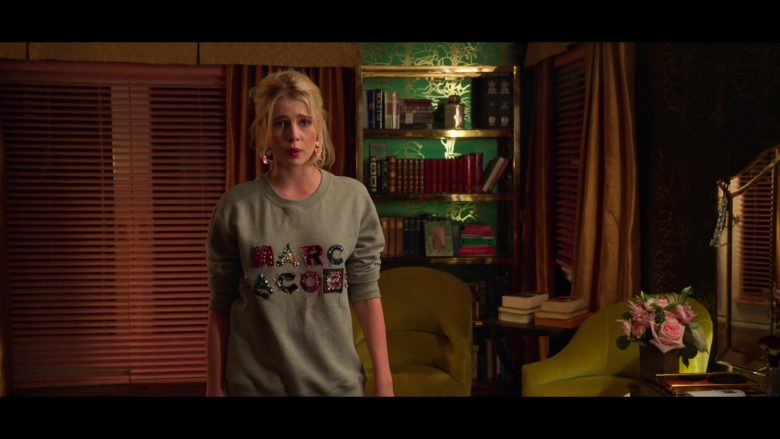 Marc Jacobs Sweatshirt Worn by Lucy Boynton as Astrid Sloan in The Politician (4)