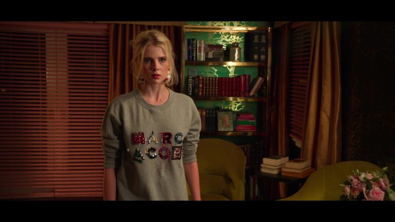 Marc Jacobs Sweatshirt Worn by Lucy Boynton as Astrid Sloan in The Politician (5)