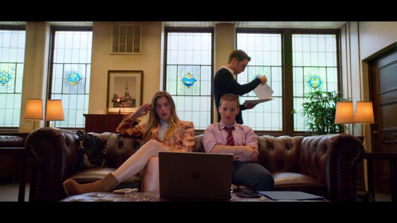 Microsoft Surface Laptop Used by Laura Dreyfuss as McAfee & Theo Germaine as James in The Politician (1)
