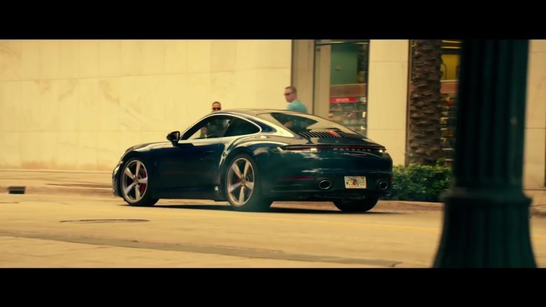 Porsche 911 Carrera 4S Blue Sports Car in Bad Boys for Life 2020 Movie (5)