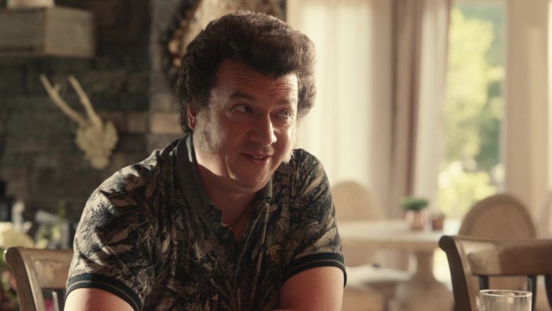 Porsche Polo Shirt Worn by Danny McBride as Jesse Gemstone in The Righteous Gemstones (3)