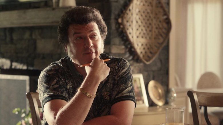 Porsche Polo Shirt Worn by Danny McBride as Jesse Gemstone in The Righteous Gemstones (5)