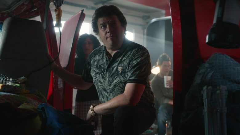 Porsche Polo Shirt Worn by Danny McBride as Jesse Gemstone in The Righteous Gemstones (7)