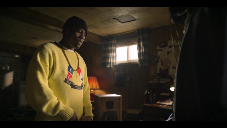 Ralph Lauren Polo Yellow Sweater In Wu-Tang: An American Saga - Season ...