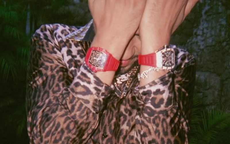 Richard Mille Watches Worn by French Montana in Suicide Doors (1)
