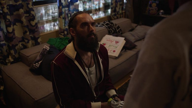 Sergio Tacchini Tracksuit Worn by Russell Brand as Lance Klians, CEO of SportsX in Ballers (5)