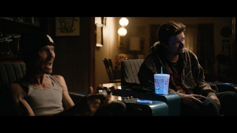 7-Eleven Super Big Gulp Drink Enjoyed by Matt Jones as Brandon Badger Mayhew in El Camino A Breaking Bad Movie (4)