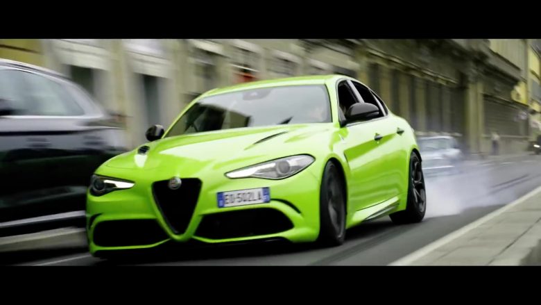Alfa Romeo Neon Green Car in 6 Underground (1)