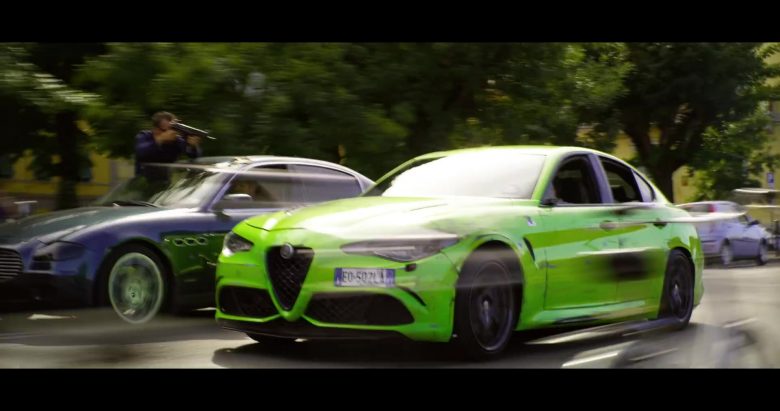 Alfa Romeo Neon Green Car in 6 Underground (2)